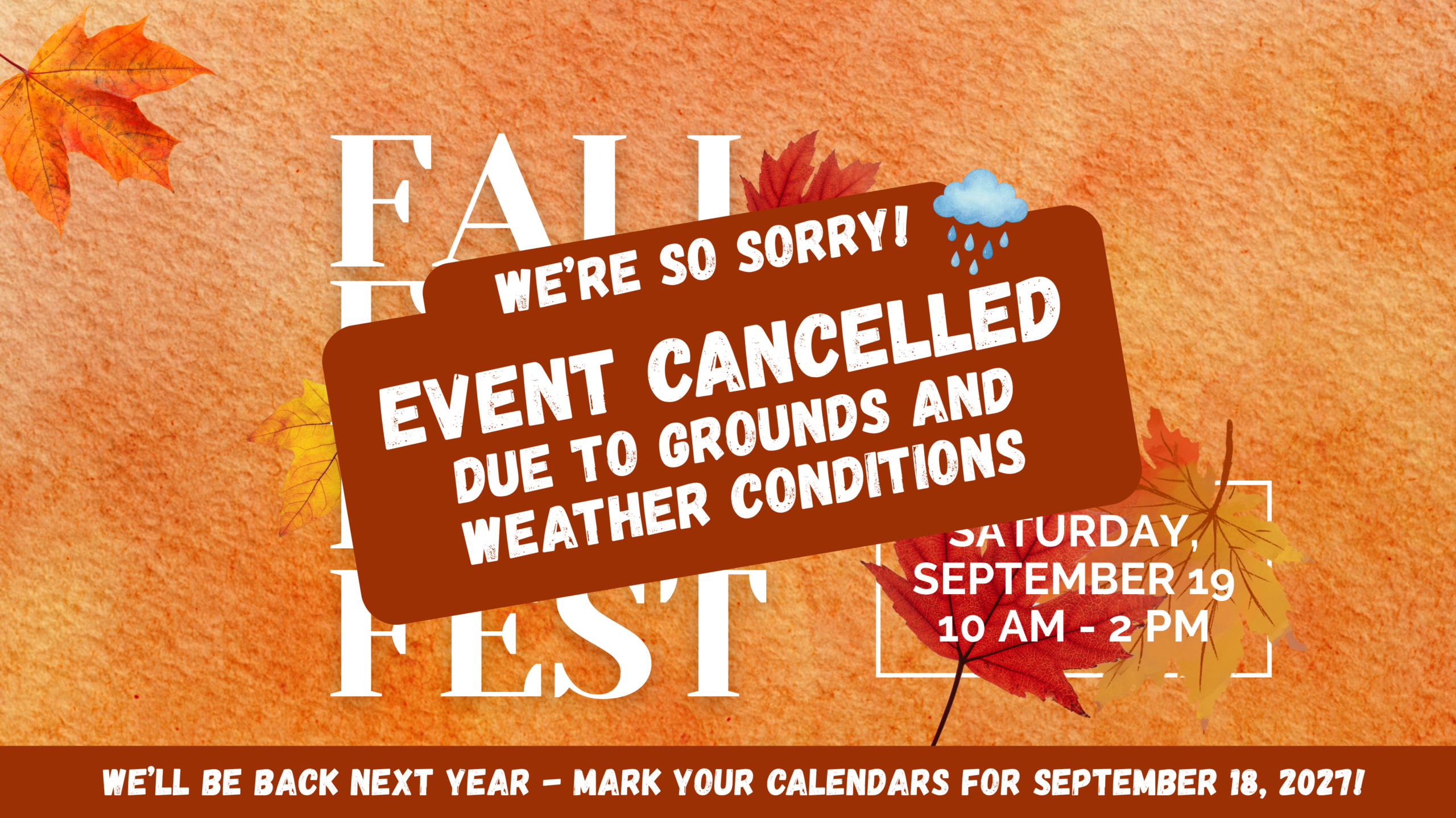 Canceled graphic